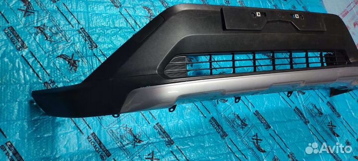 Бампер передний Рав 4 50 нижняя часть в сборе бу