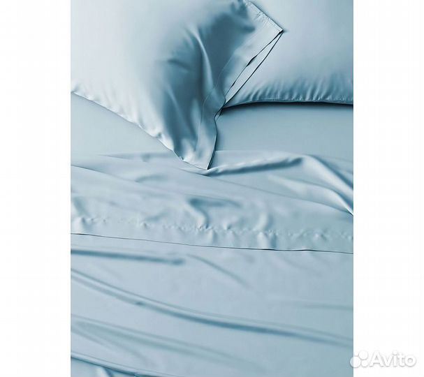 Постельное белье GoodNight Essential дуэт голубой