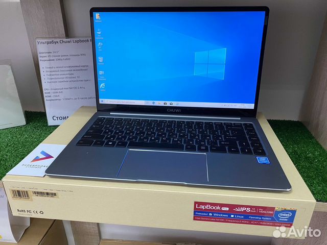 Ноутбук chuwi Lapbook Pro 14" 8/256. Гарантия