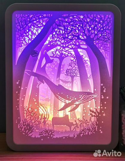 Картина светильник, ночник