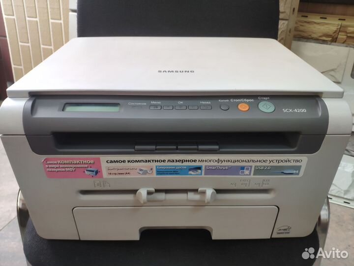 Принтер лазерный мфу samsung scx 4200