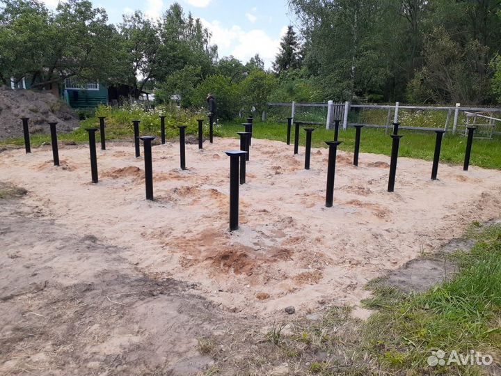 Фундамент винтовые сваи