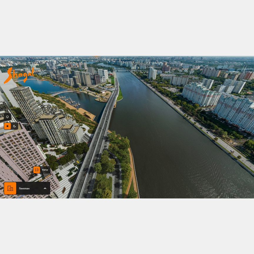 2-к. квартира, 60,3 м², 19/25 эт.