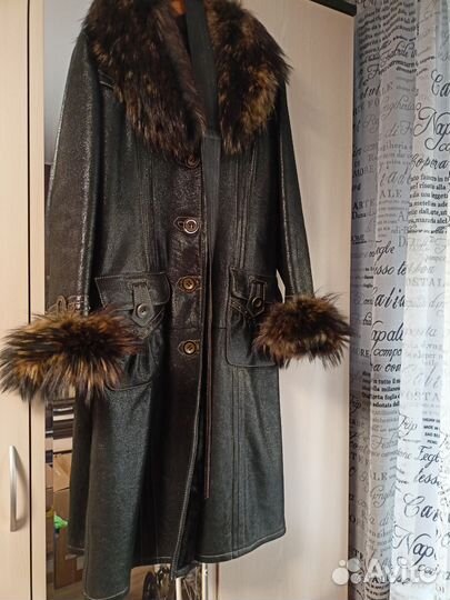 Дубленка женская, 48-50 размер