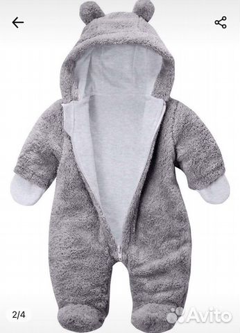 Комбинезон плюшевый 68