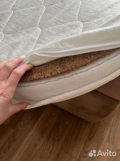 Матрац круг+овал в детскую кроватку