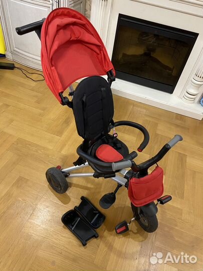 Велосипед детский трехколесный Qplay Nova rubber