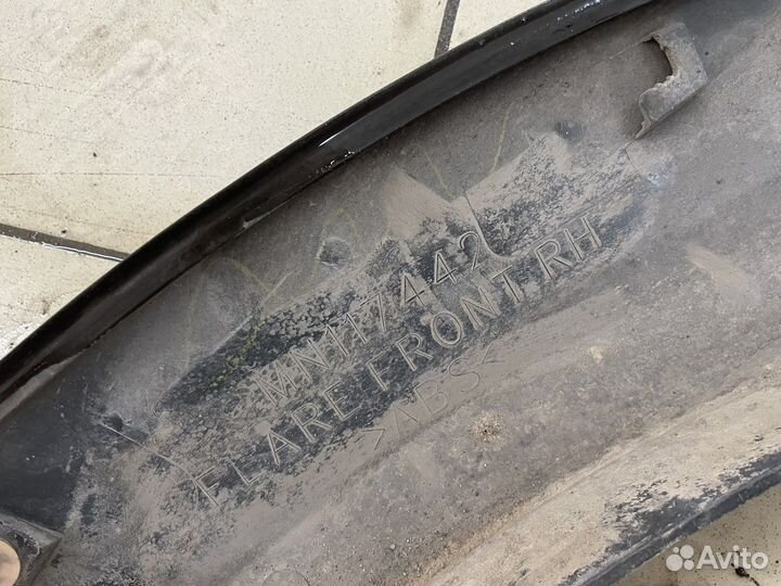 Расширители фендера митсубиси L200