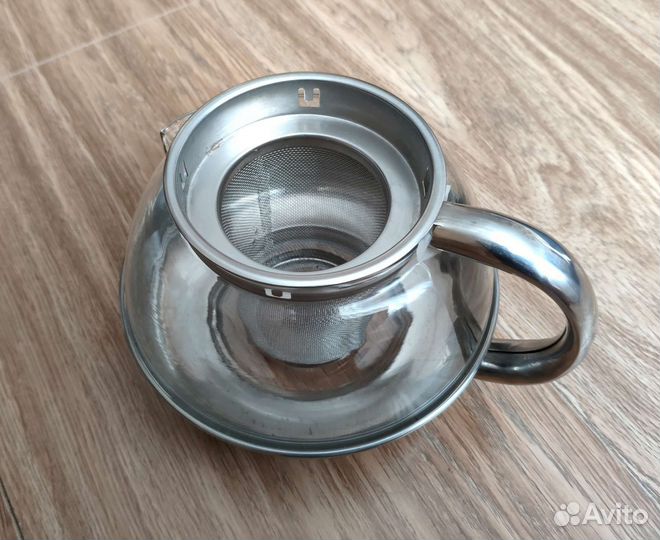 Заварочный чайник металлический irit