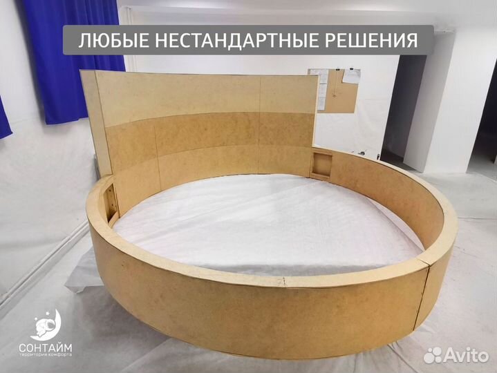 Кровать 140х200 с цеха от производителя