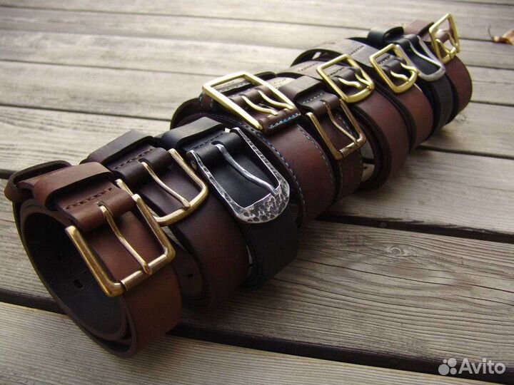 Ремни из натуральной кожи