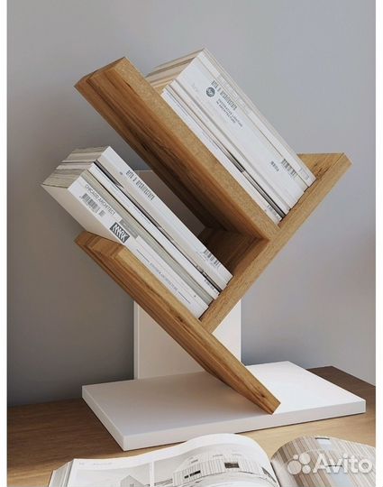 Полка для книг настольная