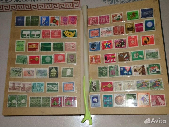 Альбом с марками европы
