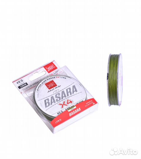 Плетенный шнур lucky john basara X4 #2.5 0.235mm