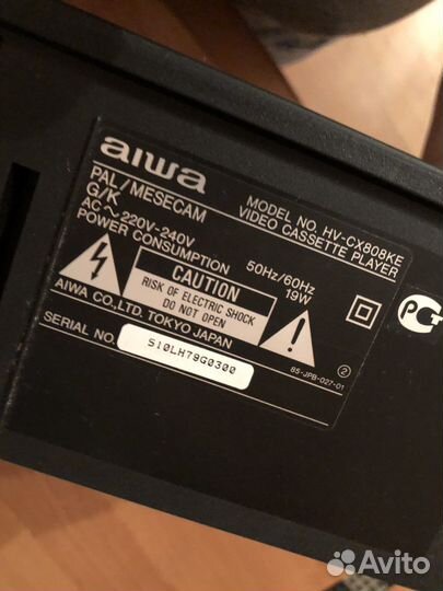 Видеомагнитофон aiwa