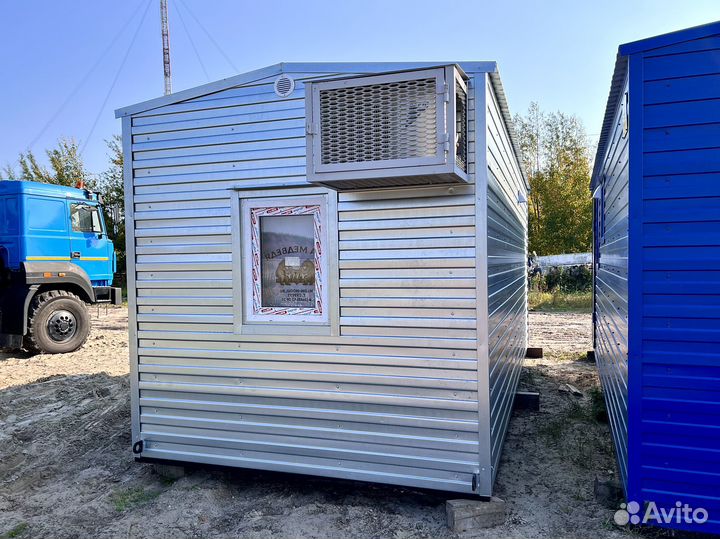 47 Бытовка для проживания, вагон-дом мобильный