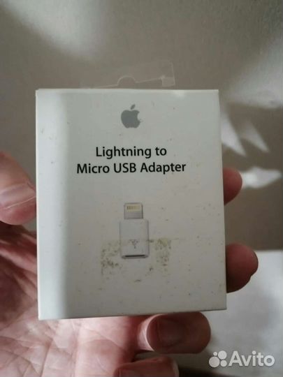 Переходник Apple Lightning Micro USB (MD820)