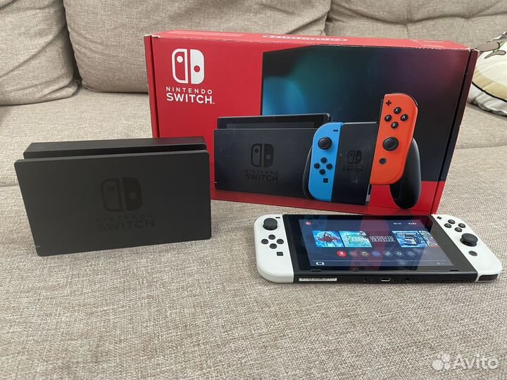 Nintendo switch rev.2 прошитая