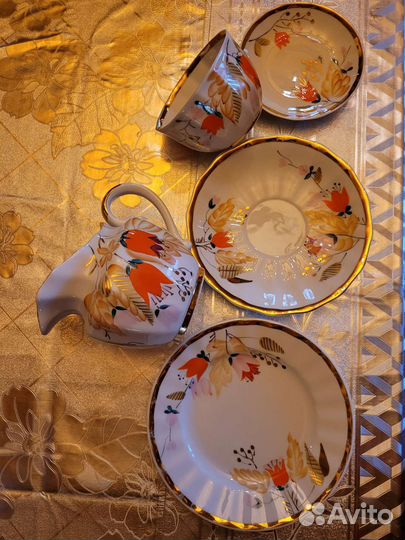 Чайный сервиз СССР Вербилки