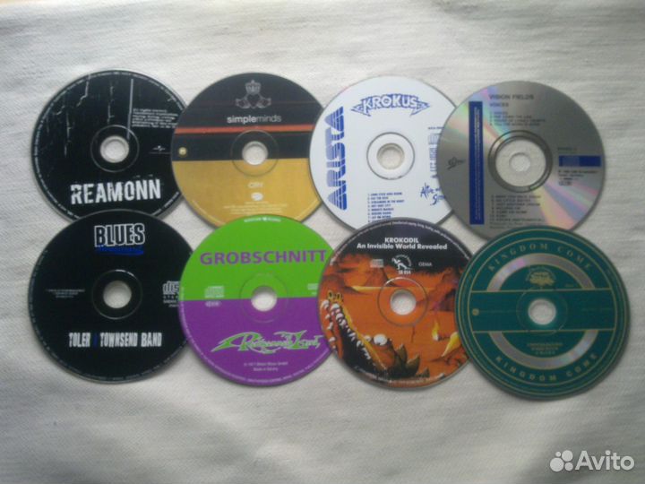 CD R.Stones Uriah Heep T.REX и др. Без полигр