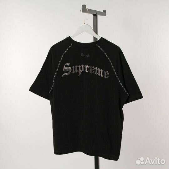 Футболка Supreme x Coogi черная