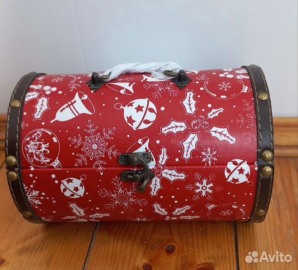 Сундук шкатулка новогодняя