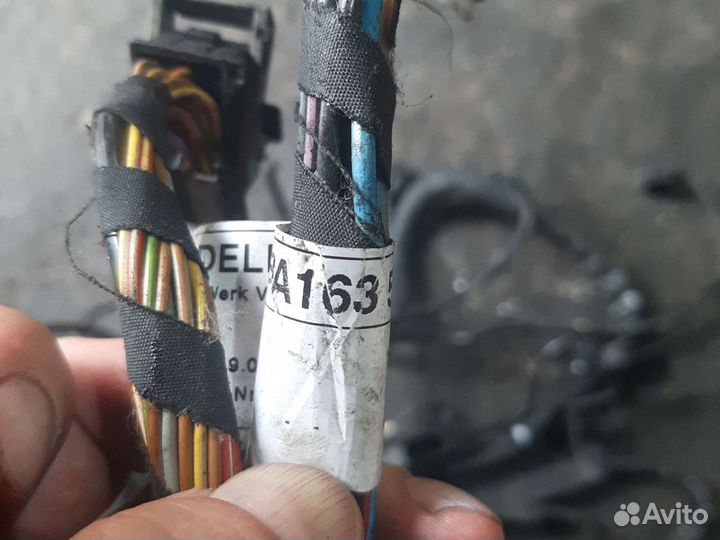 Проводка двигателя Мерседес ML 2.7 W163