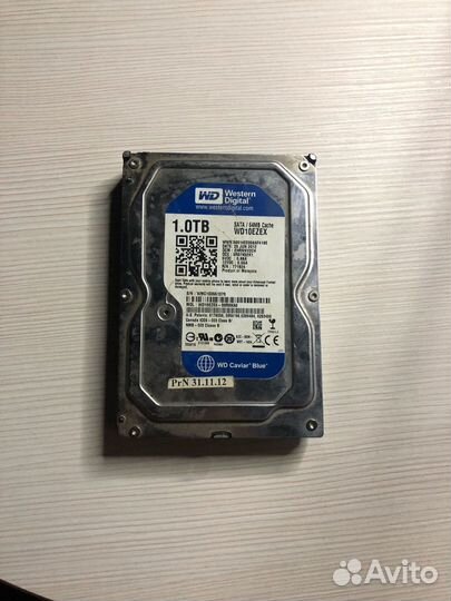 Жесткий диск wd blue 1 тб