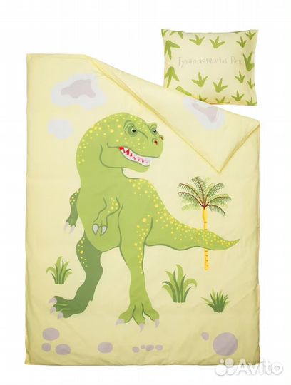 Динозавры (постельн.белье) Йэттелик IKEA