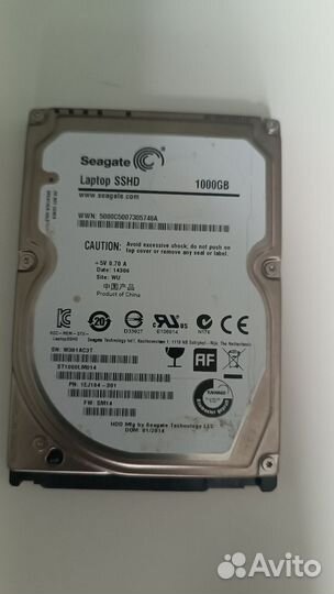 Жесткие диски/HDD 1 тб, 500 гб для ноутбуков и пк