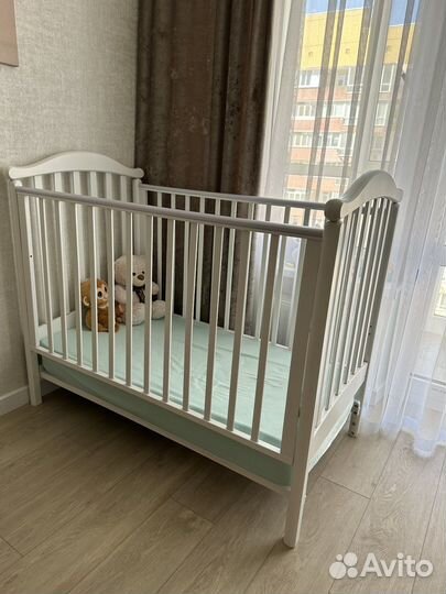 Детская кроватка Лель с ящиком