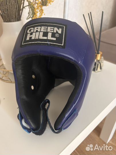 Шлем для бокса green hill