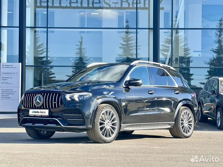 Mercedes-Benz GLE-класс 2.9 AT, 2019, 107 500 км