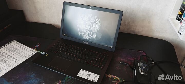 Игровой ноутбук Asus (i5 6300h + Gtx950m)