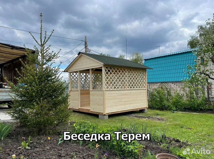 Беседки. Привезём и установим за 1 день