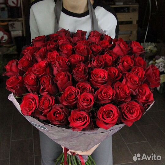 Букет Розы красные