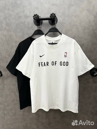 Футболка Nike fear of god nba