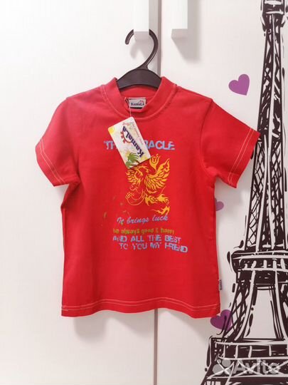 Новые футболки, майки, шорты д/мальч. на р.92-122