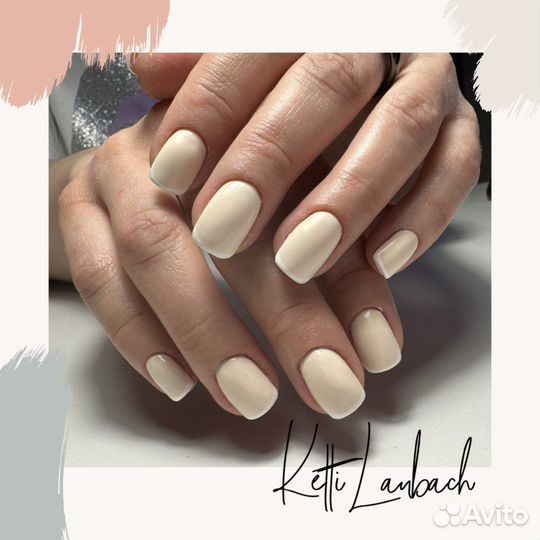 Маникюр с покрытием гель лак