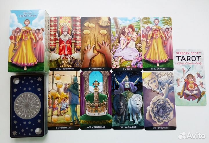 Карты Таро Позитивной ясности. Авалон Ло Скарабео