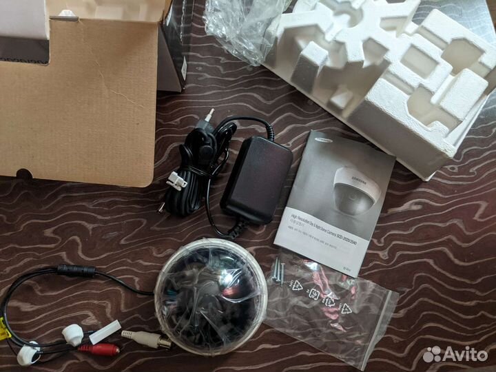 Видеокамера купольная samsung