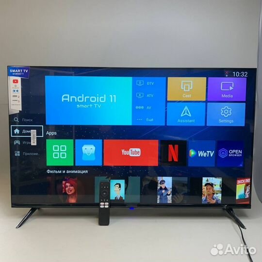 43'' Smart (Андроид 11) Телевизор BT-4500s новый