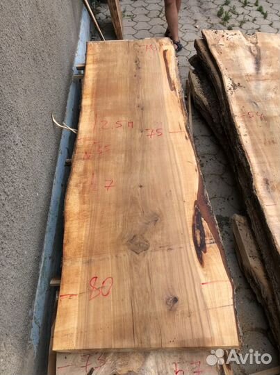 Широкие слэбы дерева Вяз, карагач