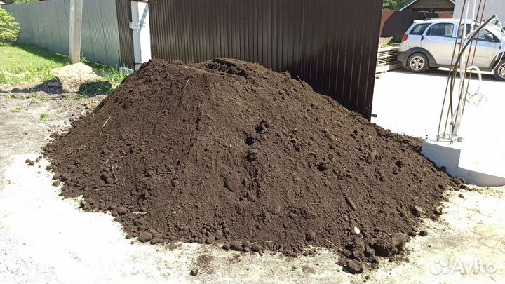 Доставка Чернозем Торф Земли Плодородного Грунта