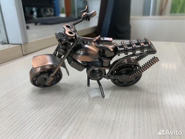Сувенир мотоцикл ручная работа