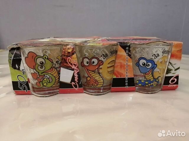 Стопки набор 6 шт