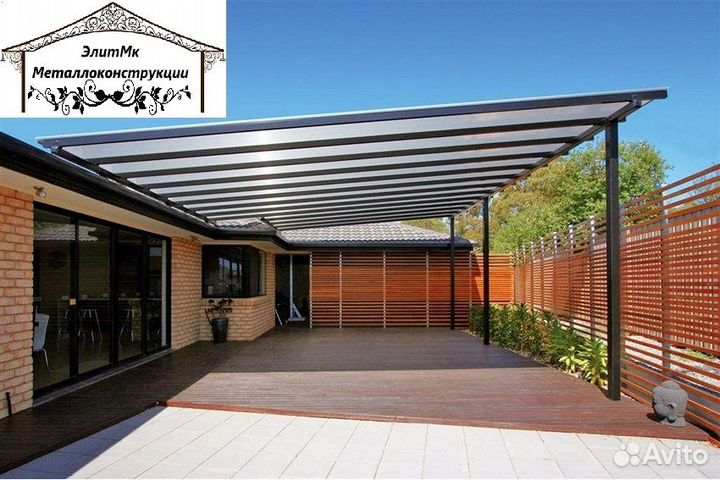Навес для авто, 5 дней, 9х4 n-7841
