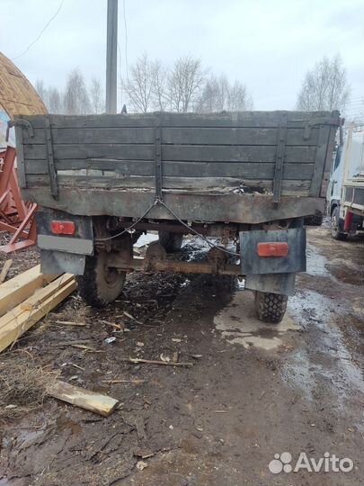 Прицеп бортовой ГКБ 817, 1986