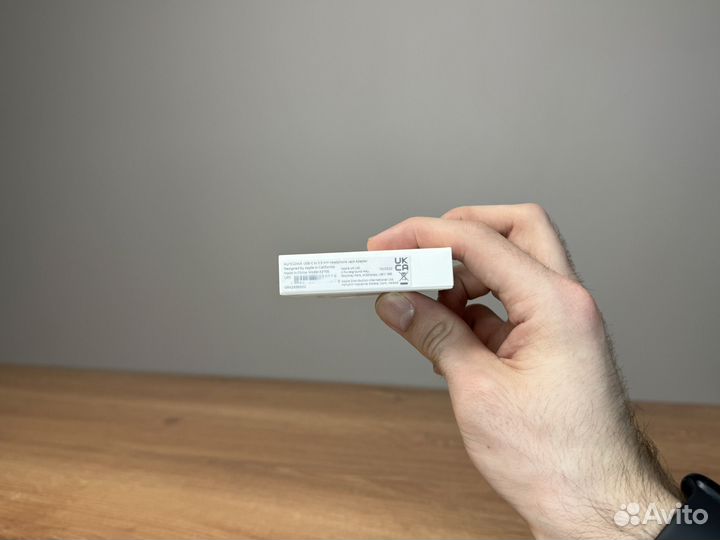 Переходник Apple USB-C to 3.5 mm (MU7E2)