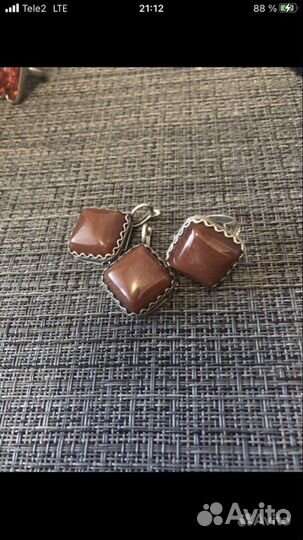 Серебряный комплект